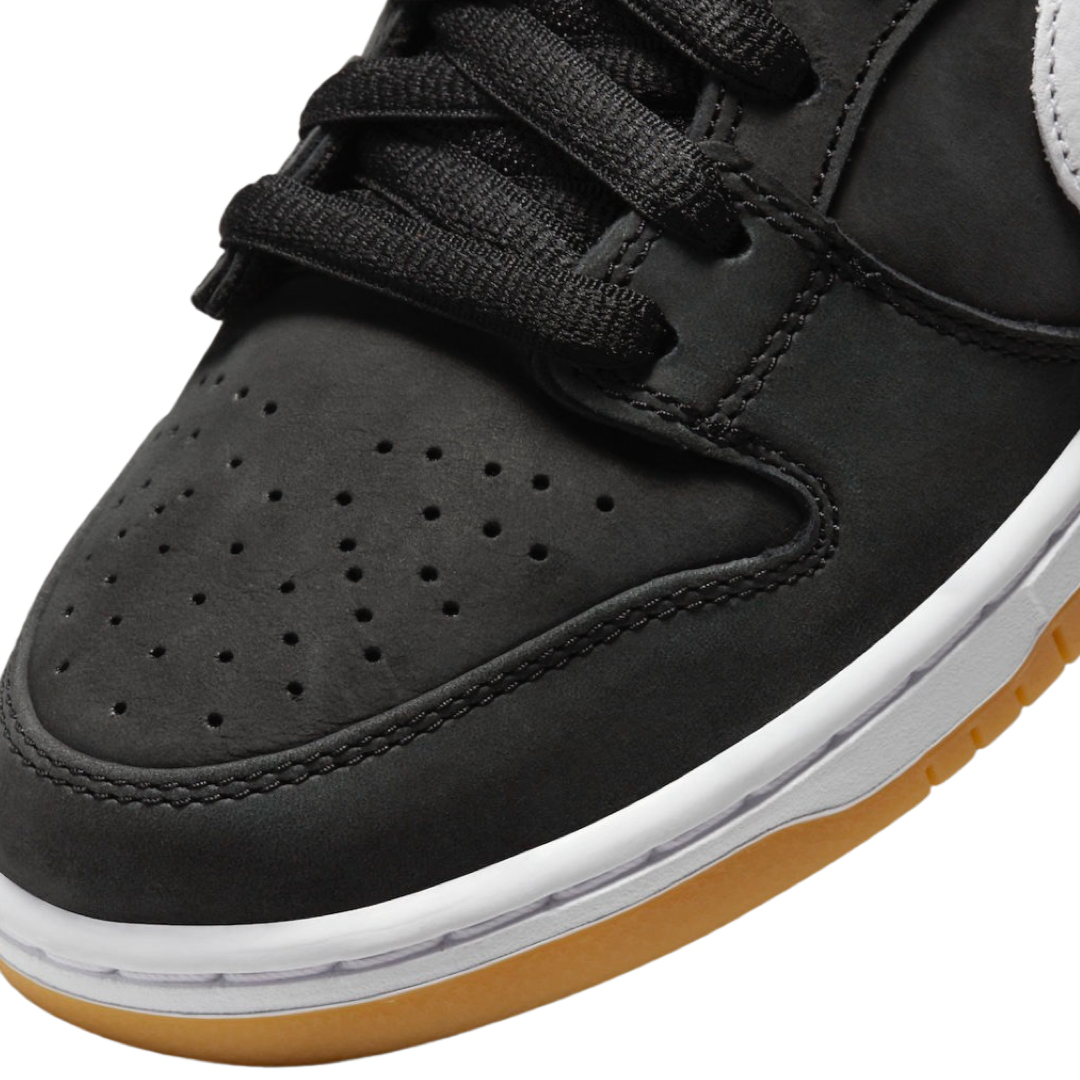 Nike SB Dunk Low Black Gum Black White Black