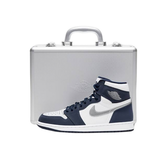 Air Jordan 1 High Retro CO JP Japan Obsidian Midnight Navy (2020) Special Edition Suitcase Box