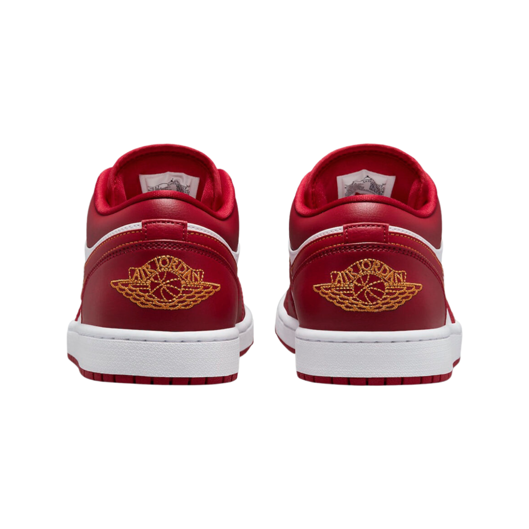 Air Jordan 1 Low Cardinal Red Taxi White