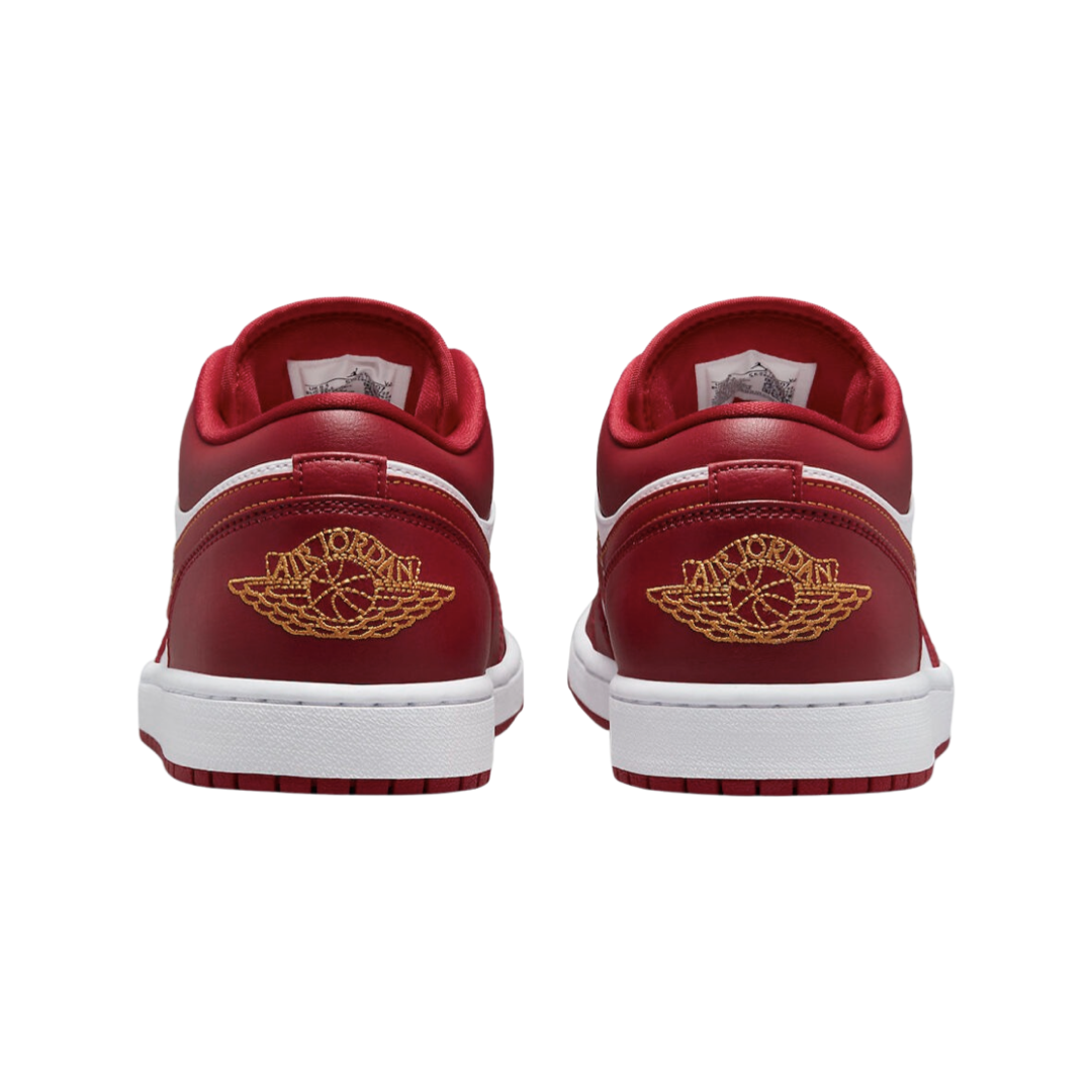 Air Jordan 1 Low Cardinal Red Taxi White