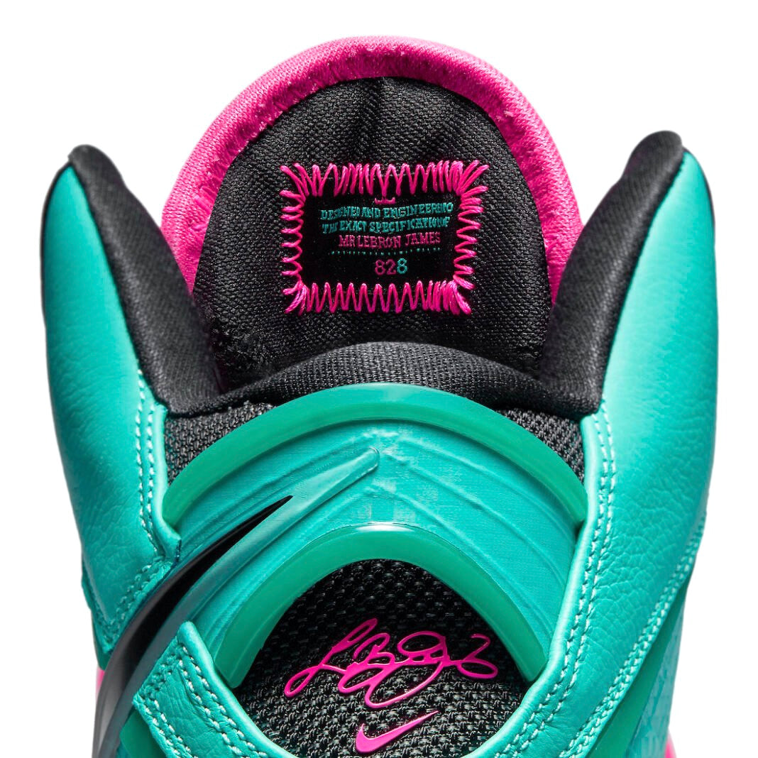 Nike Lebron 8 South Beach 2021 Retro Black Pink Flash