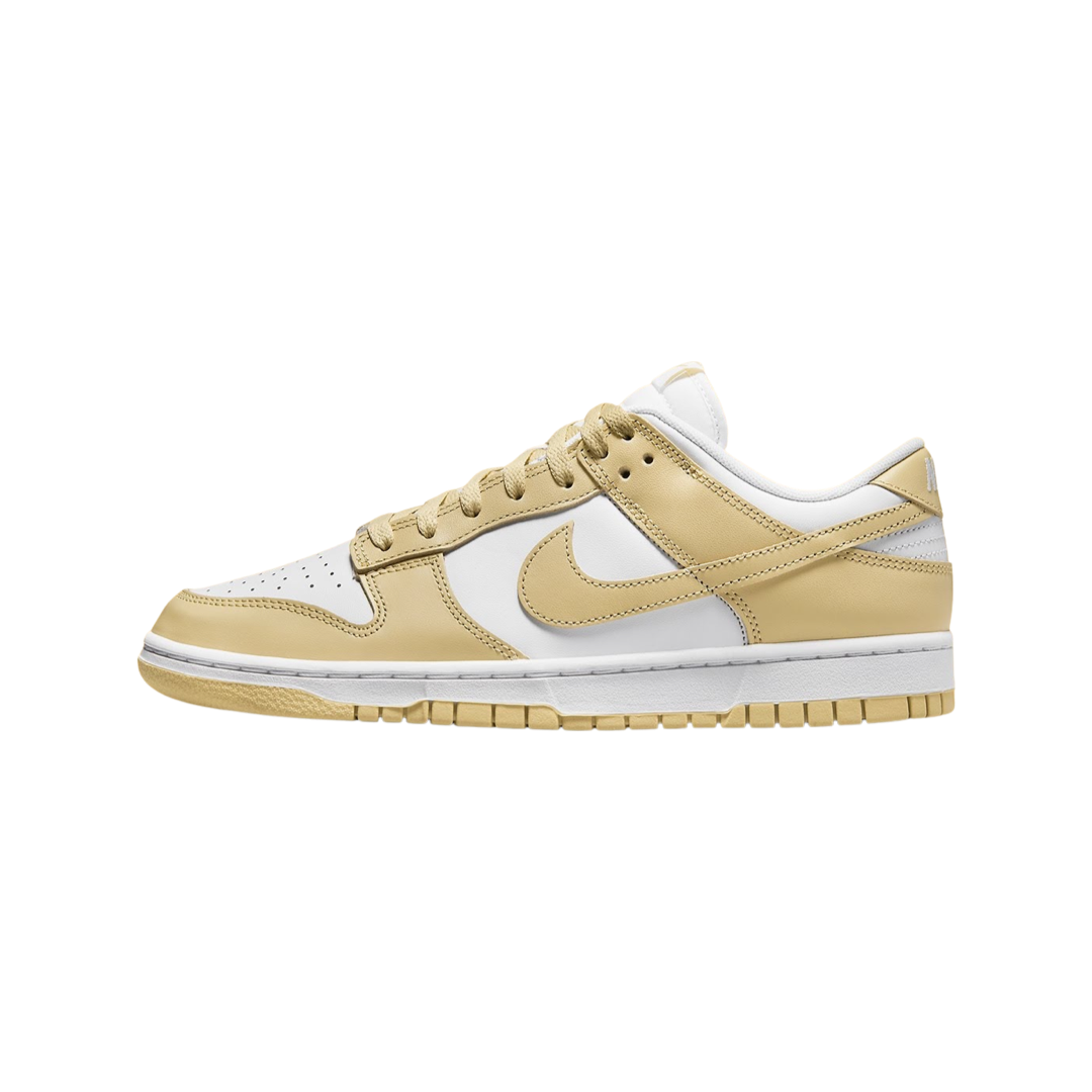 Nike Dunk Low White Team Gold Wolf Grey