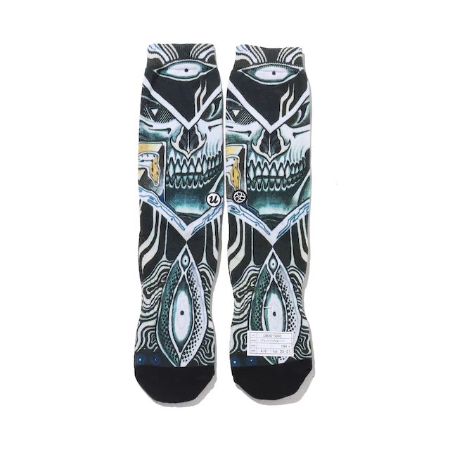 UBIQ x 3 Tides Tattoo Socks Dokuro Jondix