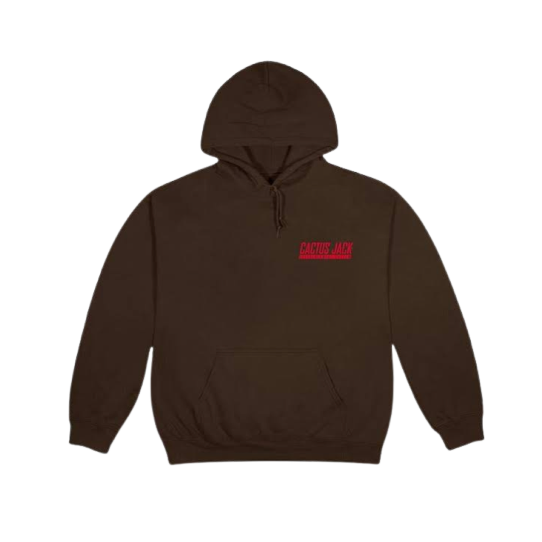Travis Scott Brown Logo Hoodie