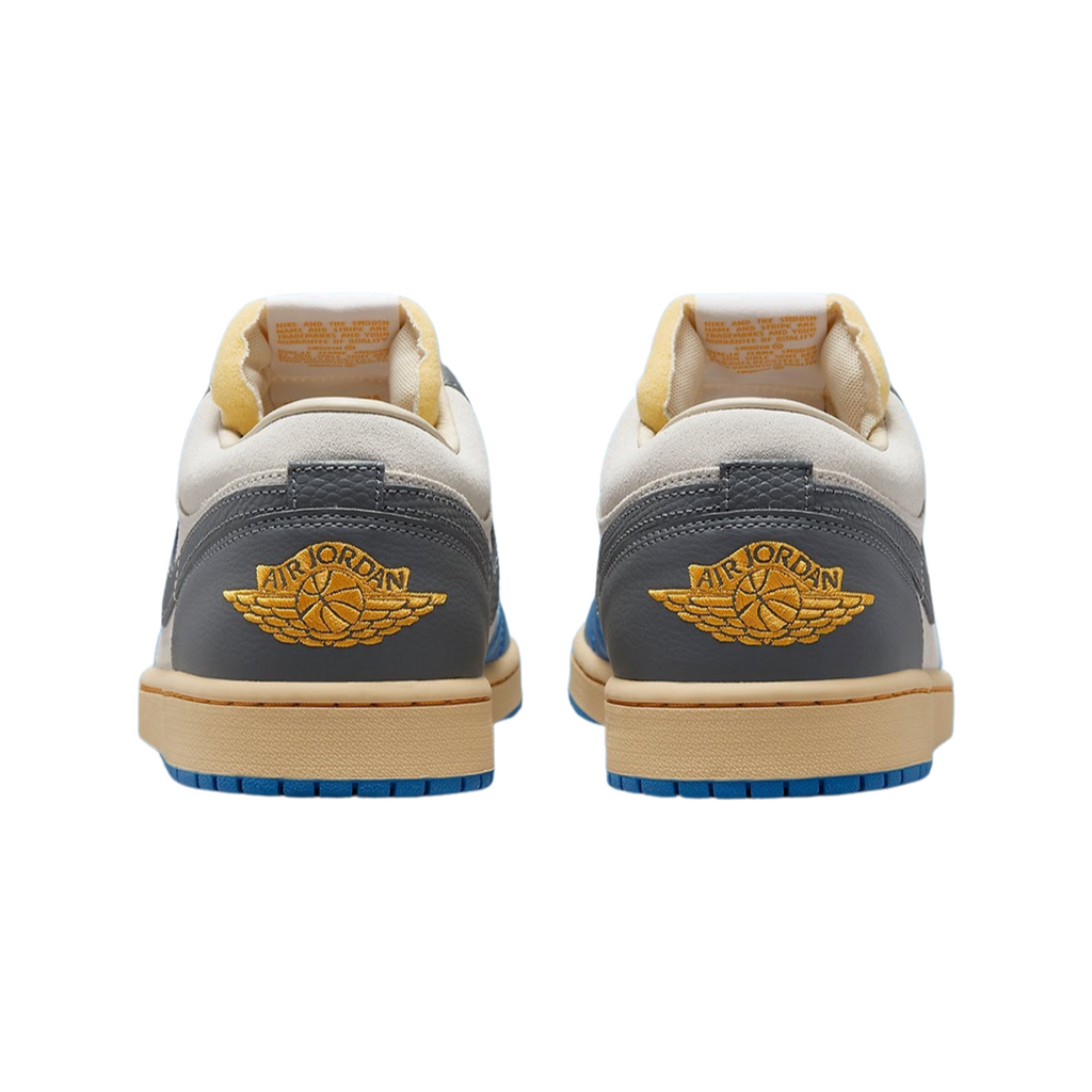 Air Jordan 1 Low SE UNC Grey Dutch Blue Smoke Grey Sail