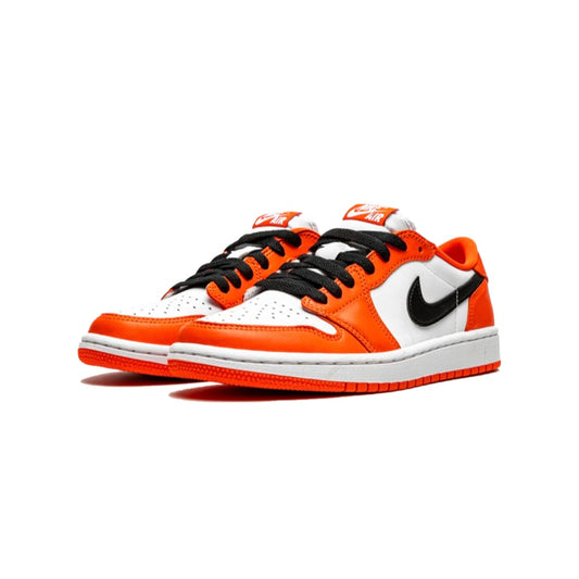 Women's Air Jordan 1 Low Starfish Orange Black White