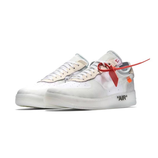 Off-White x Nike Air Force 1 Low White White Sail