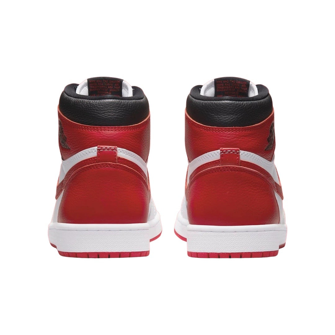 Air Jordan 1 High Retro Heritage White University Red Black