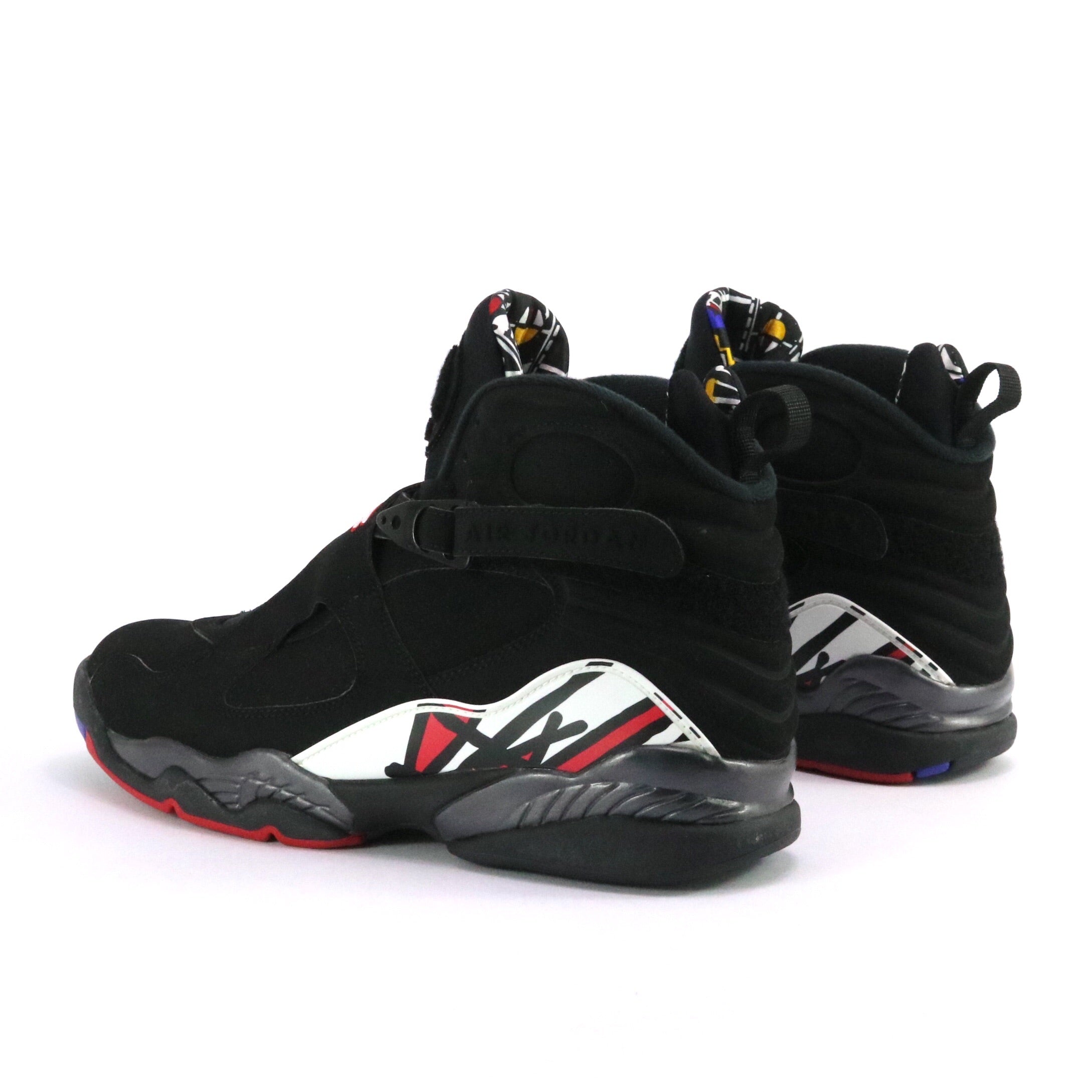 Air Jordan 8 Retro Playoff Black Varsity Red White