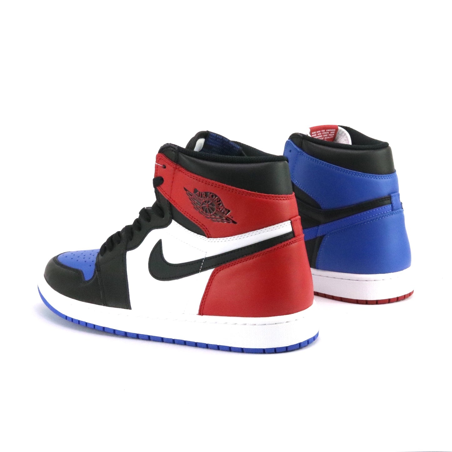 Air Jordan 1 High Retro OG "Top 3" Black Varsity Red Varsity Royal