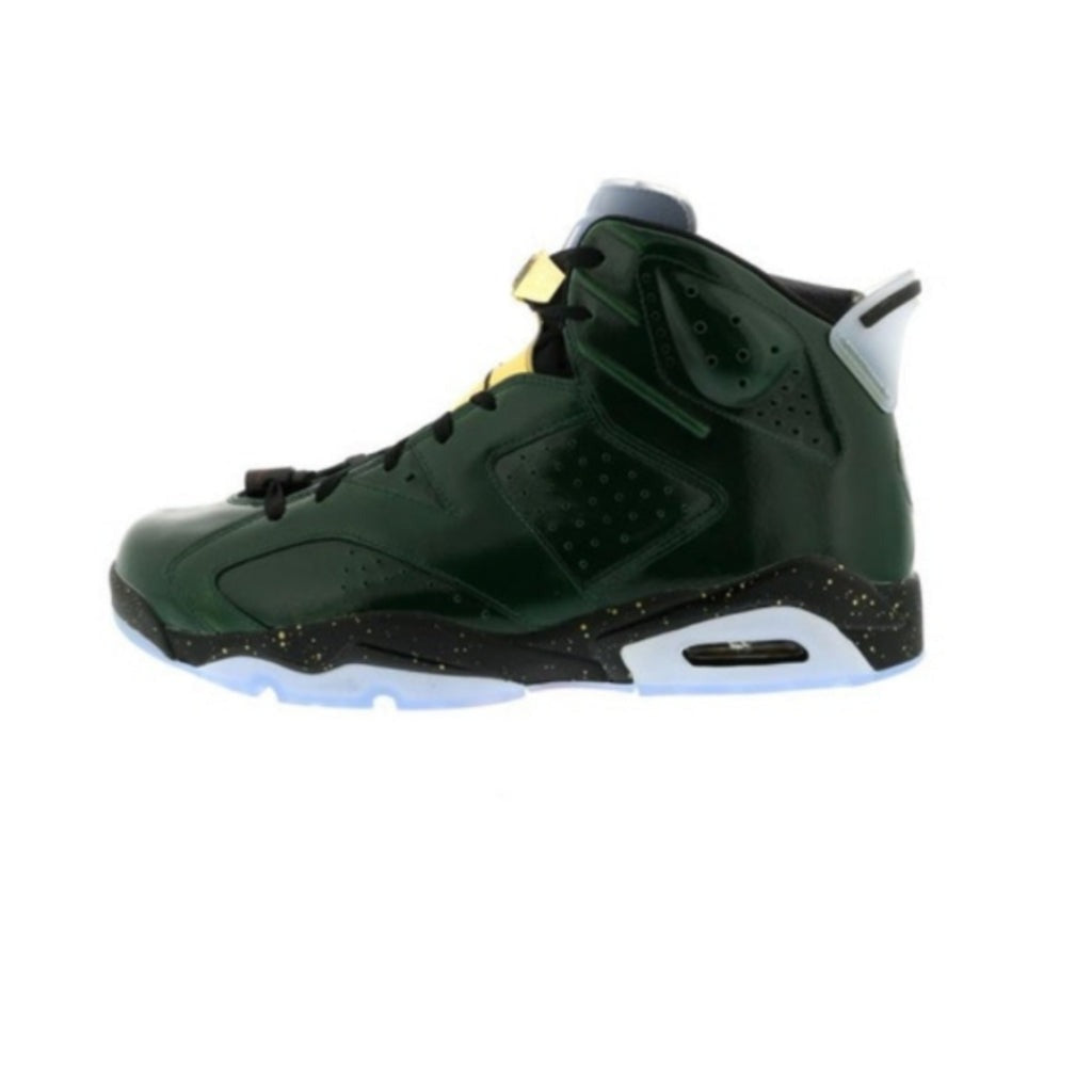 Air Jordan 6 retro "Champagne" Pure Green Metallic Gold Chilling Red Black