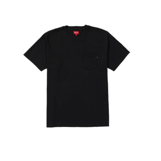 Pocket Tee SS20 Black by Supreme