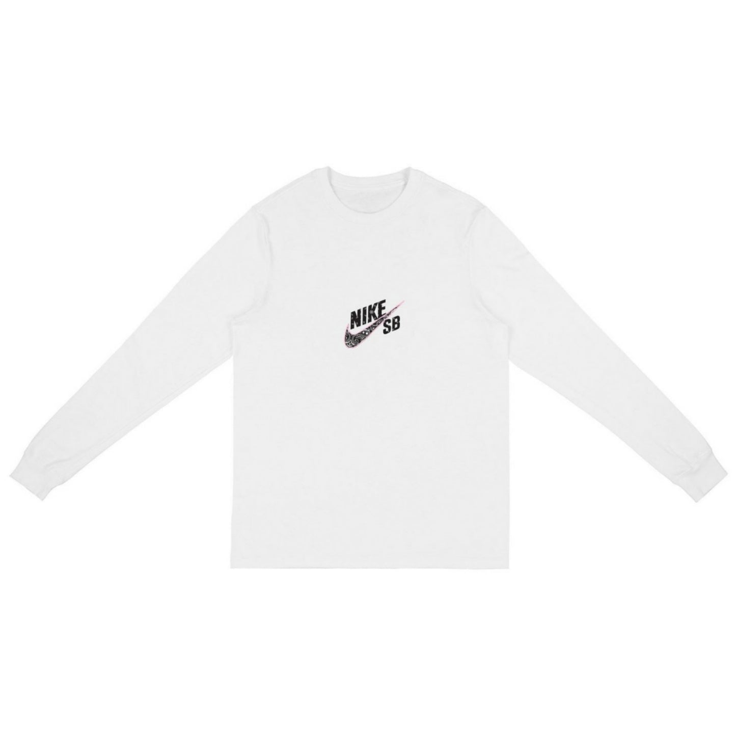 Travis Scott Cactus Jack Longsleeve T-Shirt White For Nike SB