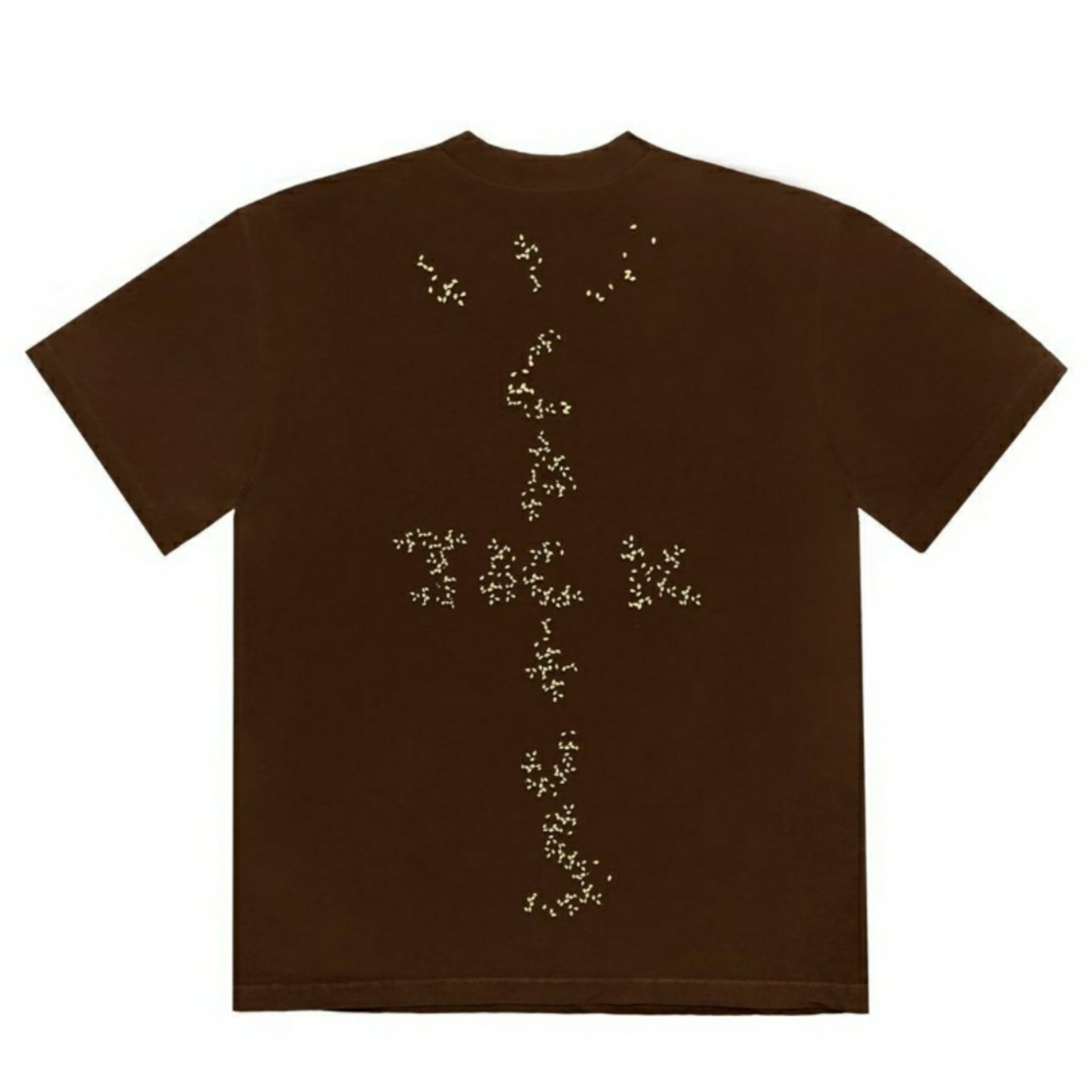 Travis Scott x McDonalds Sesame Tee Shirt Brown Multi