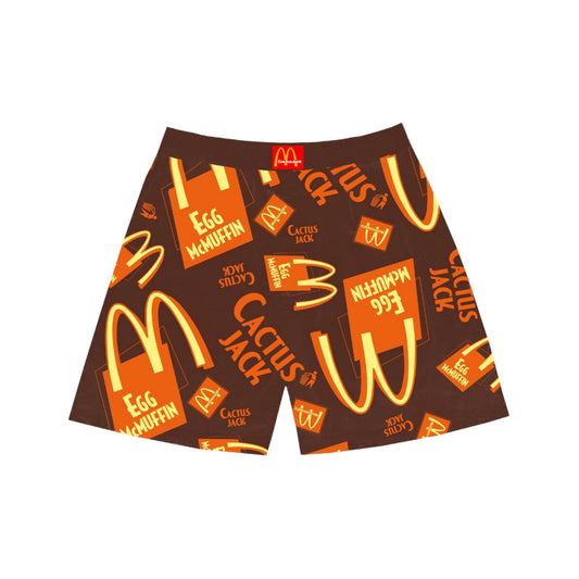 Travis Scott x McDonald's Cactus Jack Breakfast Boxers Brown