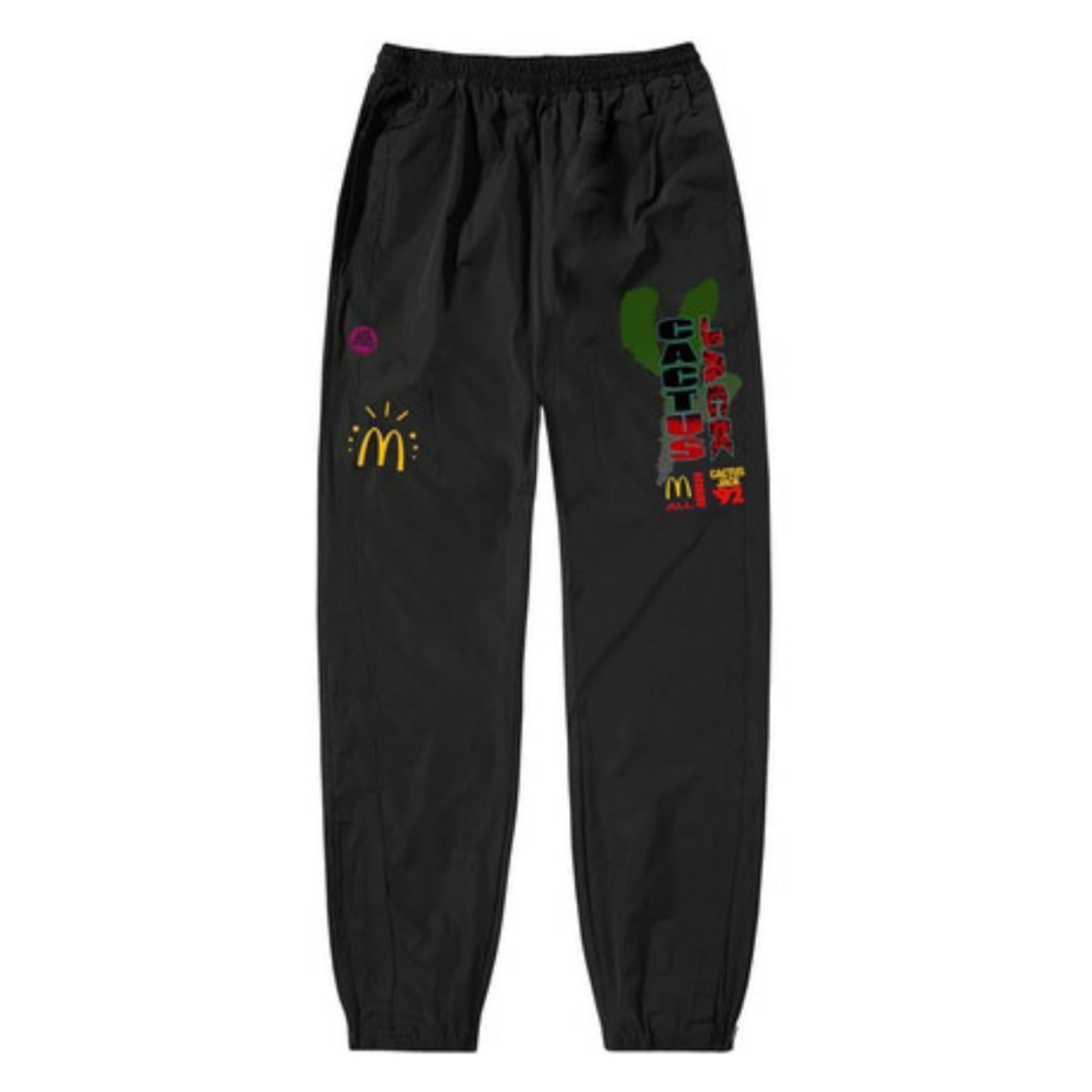Travis Scott x McDonald's All American '92 Nylon Pants Black