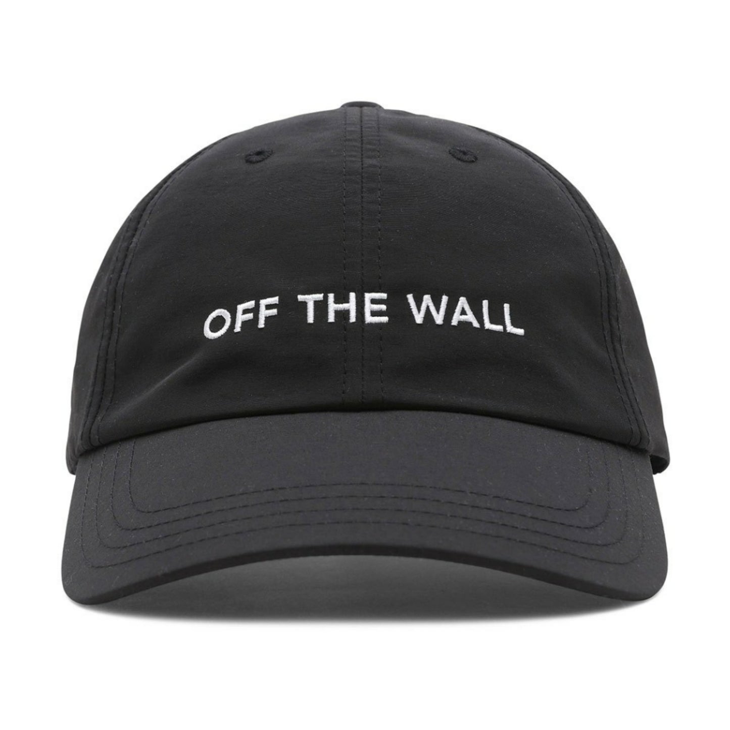 Vans Nylon Court Side Hat Black White