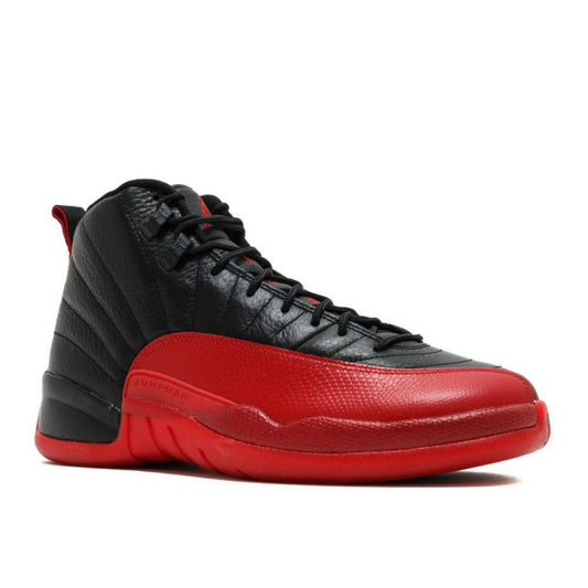 Air Jordan 12 Retro 2016 Flu Game Black Varsity Red