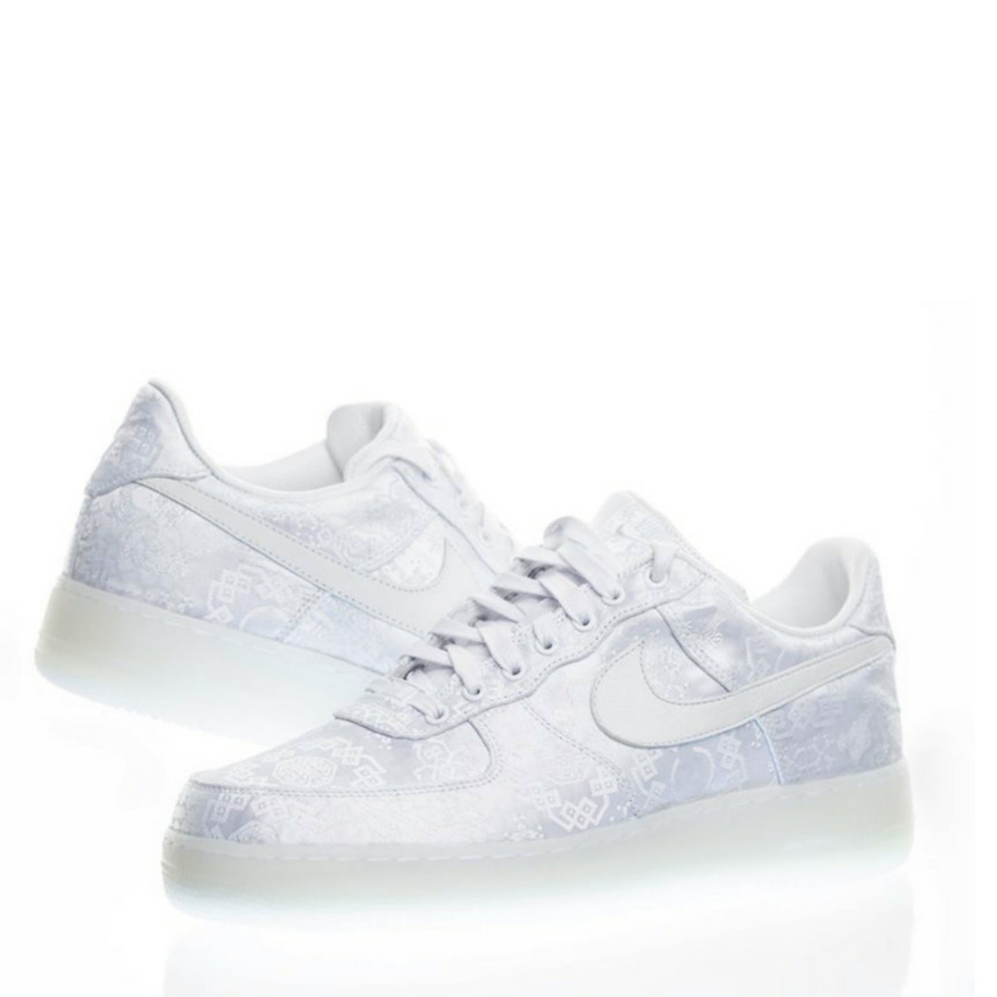 Nike x Clot Air Force 1 Low Silk White 1WORLD 2018