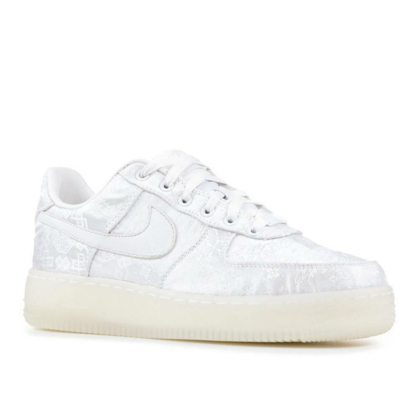 Nike x Clot Air Force 1 Low Silk White 1WORLD 2018