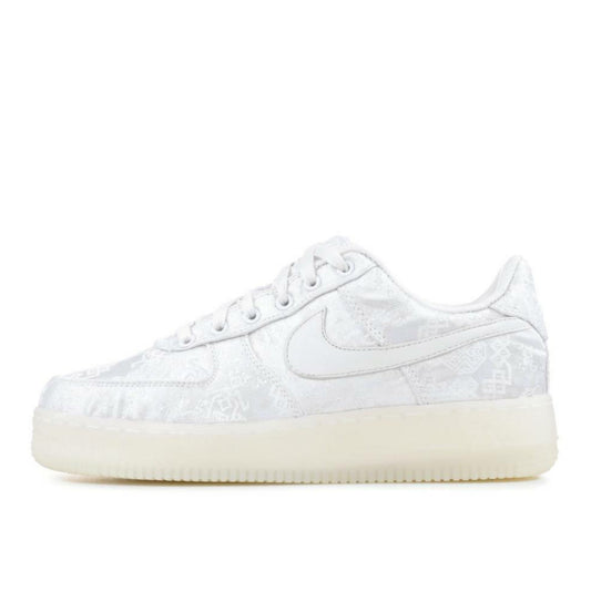 Nike x Clot Air Force 1 Low Silk White 1WORLD 2018