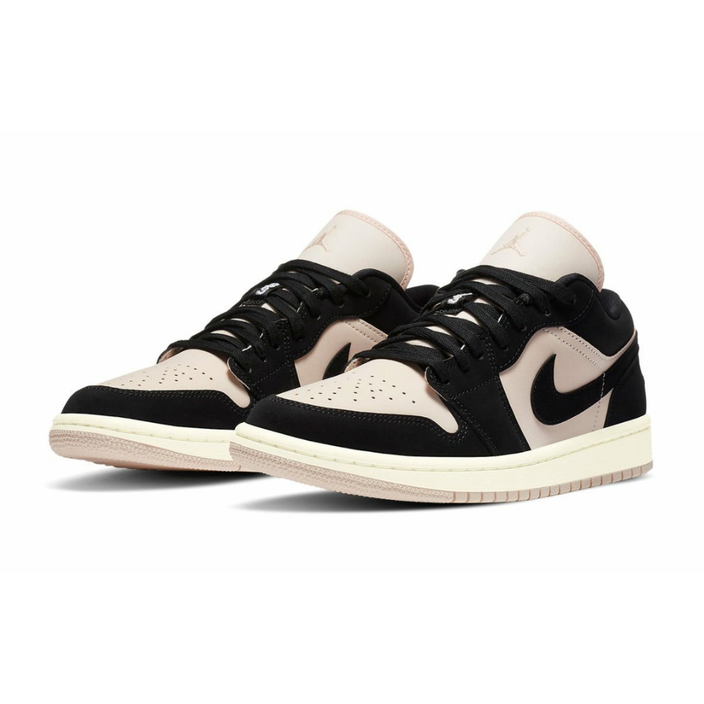 Women's Air Jordan 1 Low Black Black Guava Ice